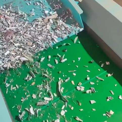 315破碎机搭配滚筒筛和涡电流分选机