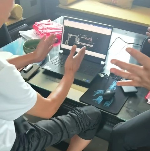 客户现场讨论方案
